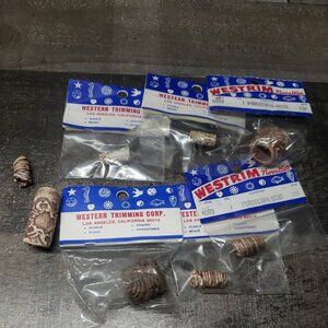 Westrim Porcelain bead lot crafts macrame vintage